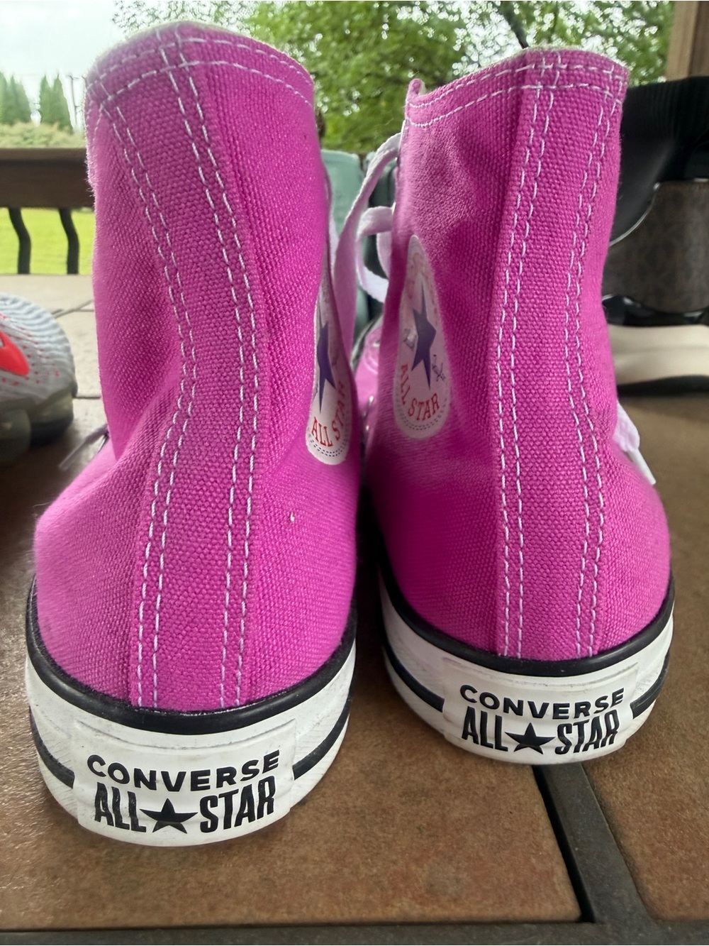 Converse Pink High-Top Lace-Up Boots sz 7